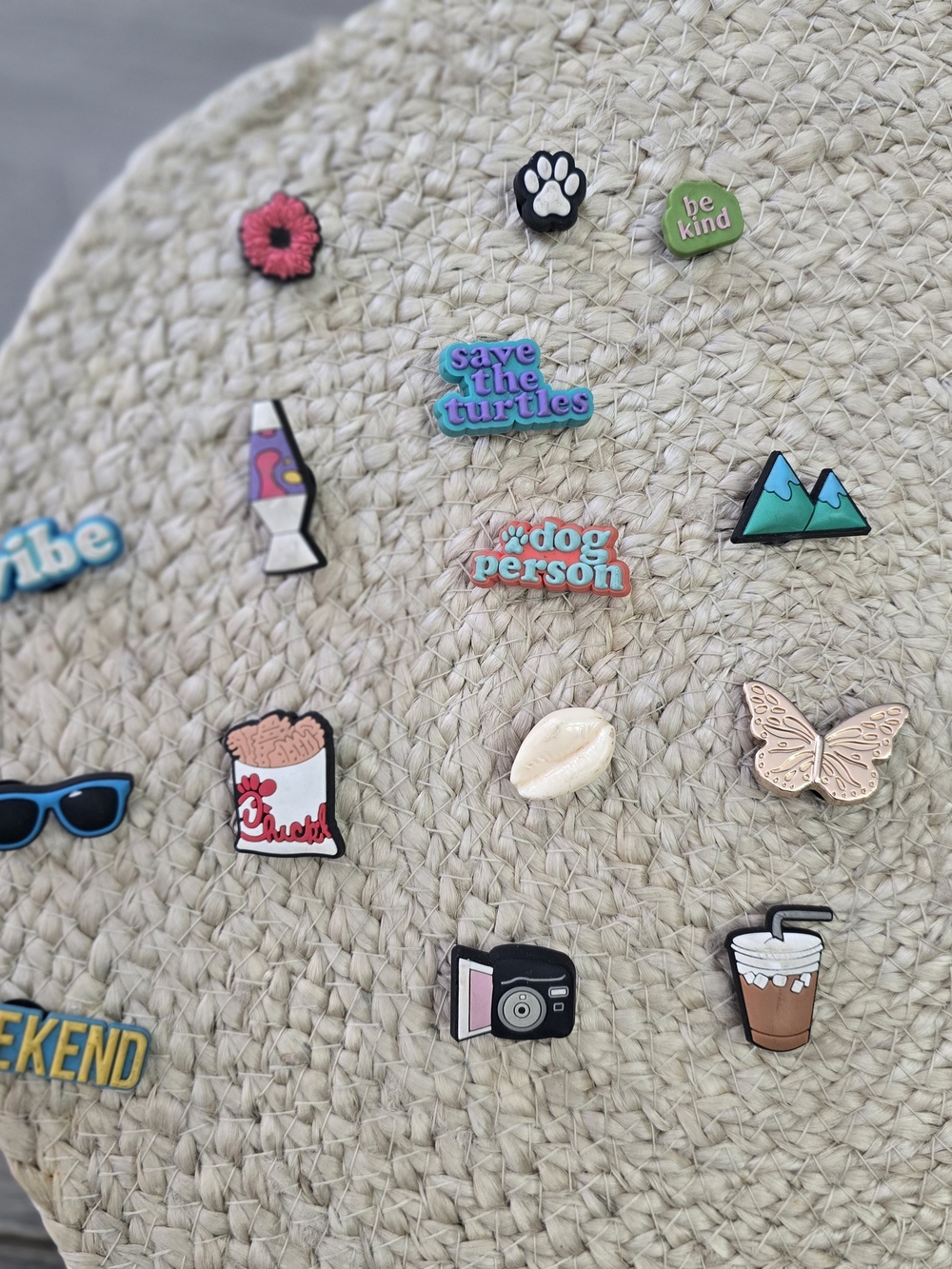 Jibbitz Croc Charms 15 total Assorted Colorful Charms